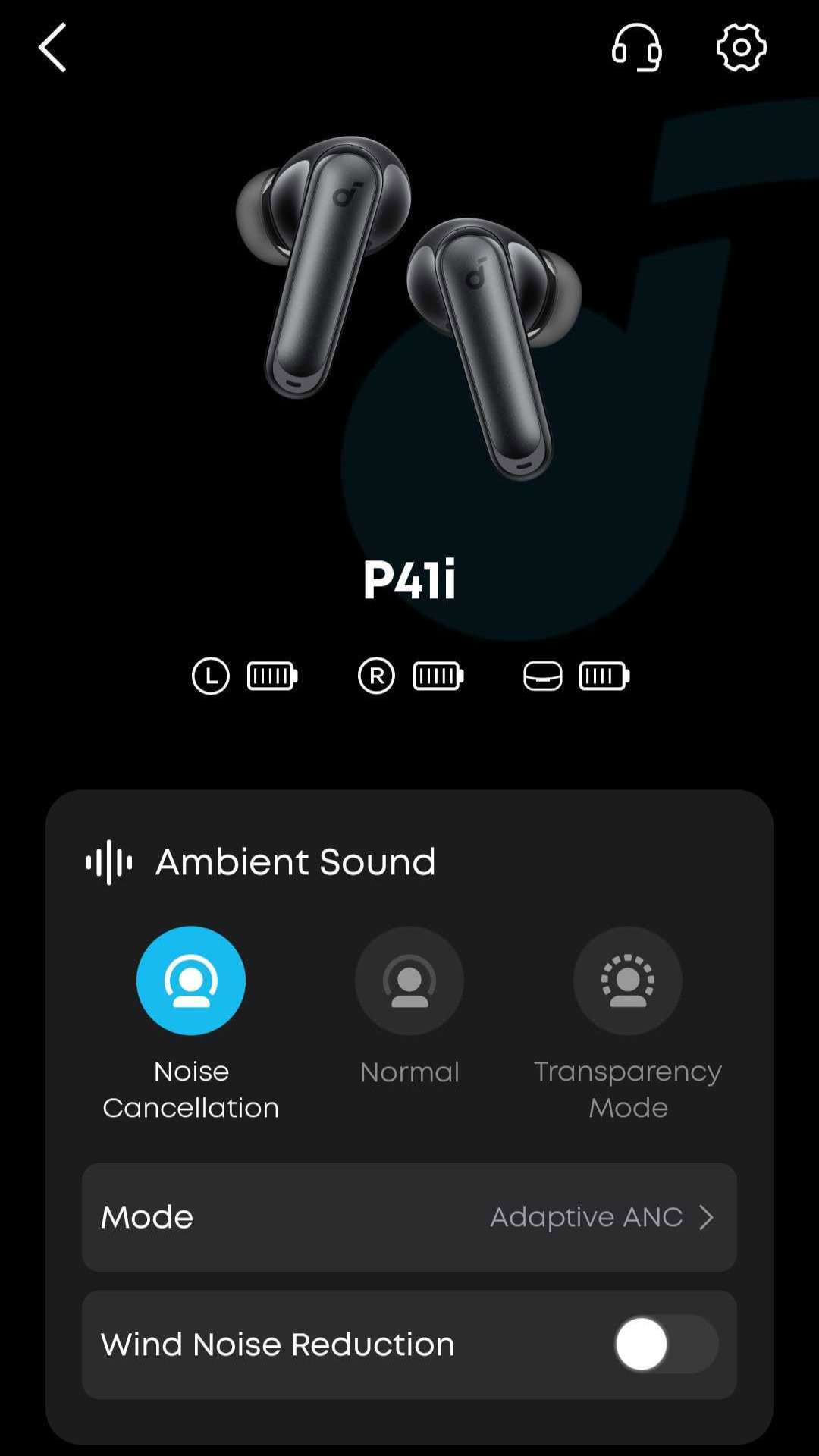 soundcore app p41i homepage