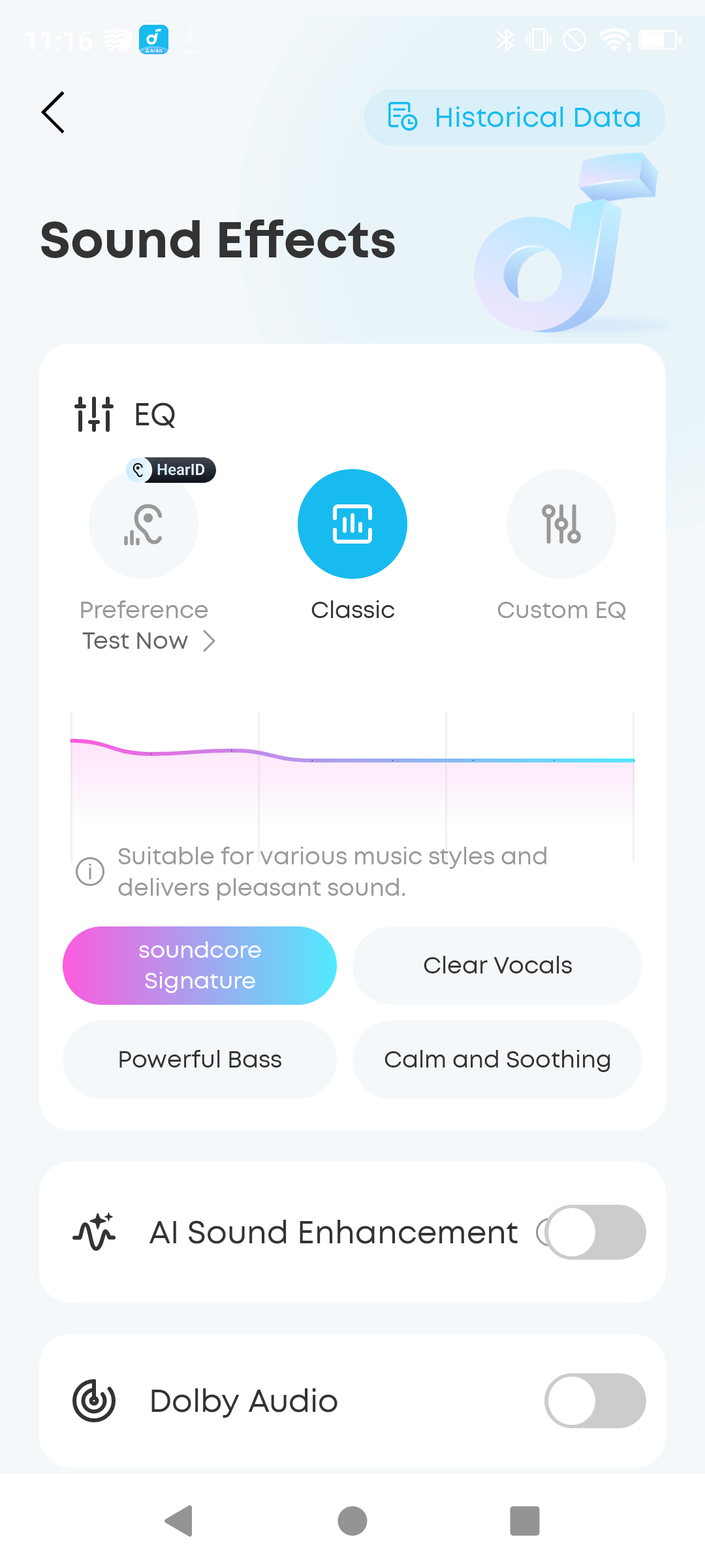 anker soundcore liberty 5 pro app sound effects EQ