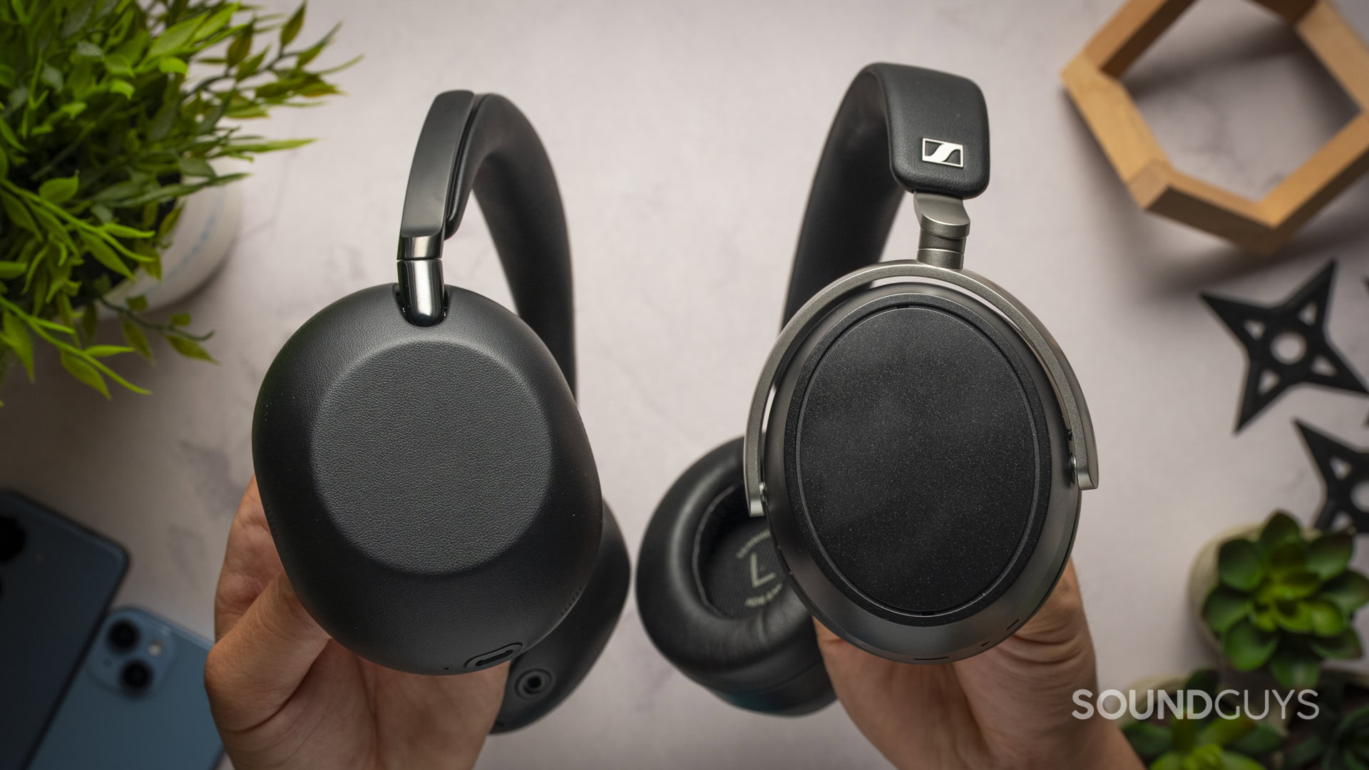 Sony 1000X The Collexion vs Sennheiser HDB 630 profile 
