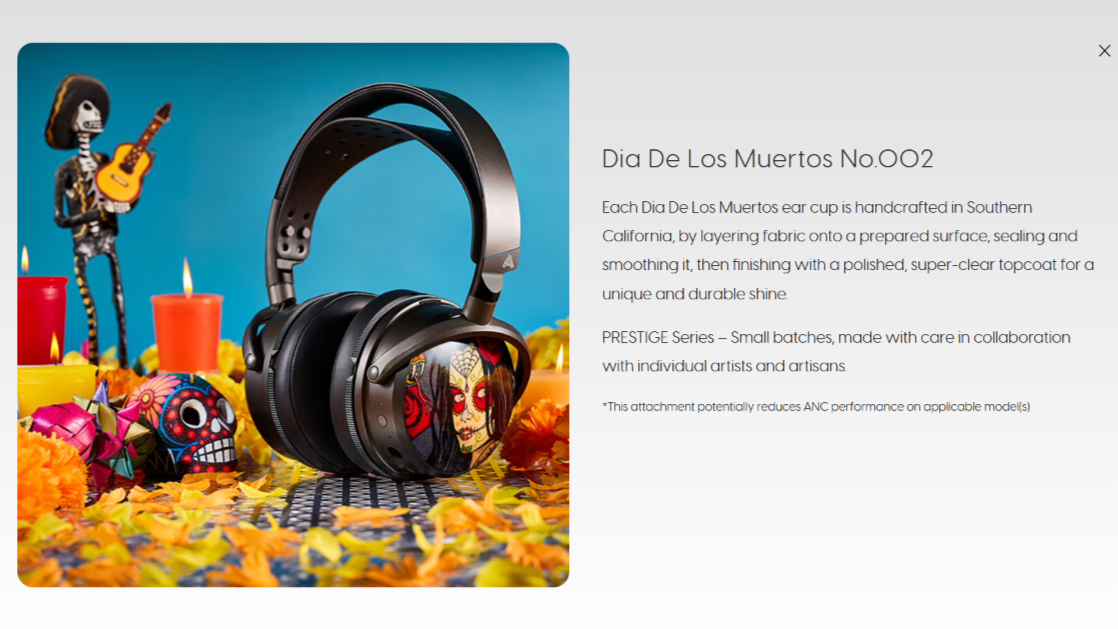 audeze reskin audeze reskin dias de los muertos artist earcup covers