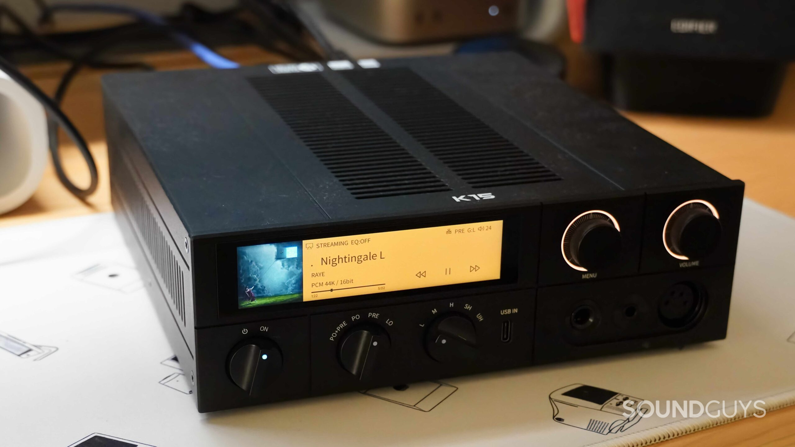 Fiio-K15-SG-3 AirPlay streaming on the Fiio K15.