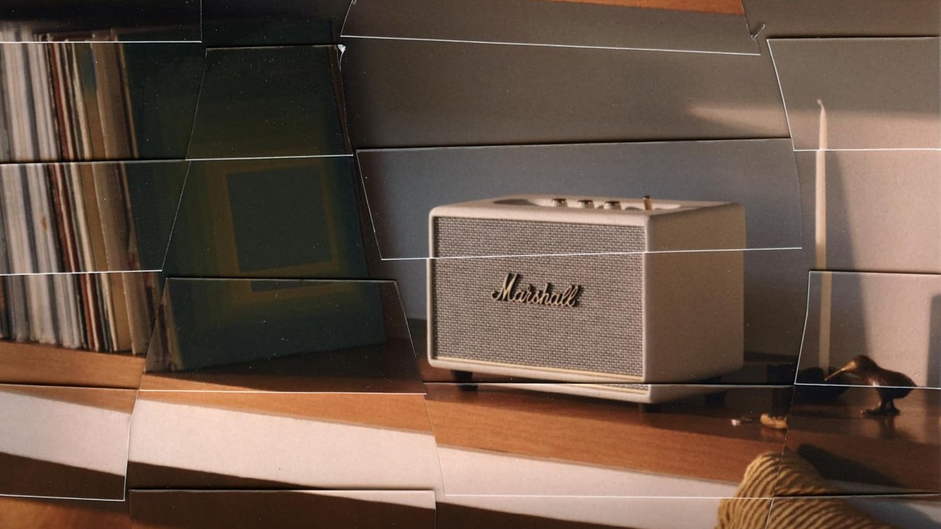 Marshall Acton III Bluetooth Home Speaker Press Image