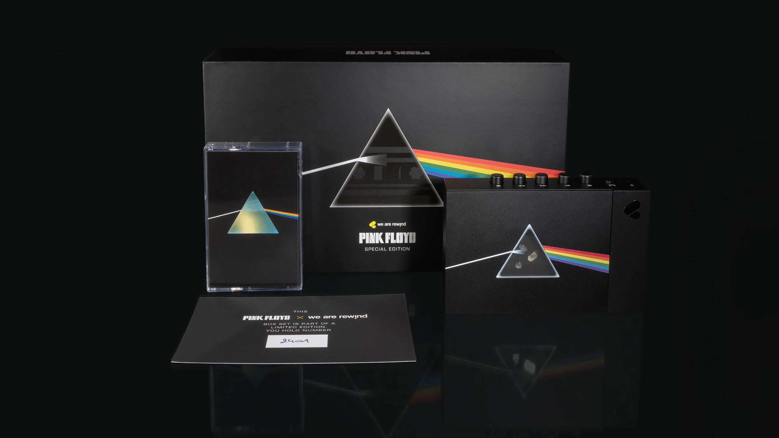 we are rewind x pink floyd cassette player hero image