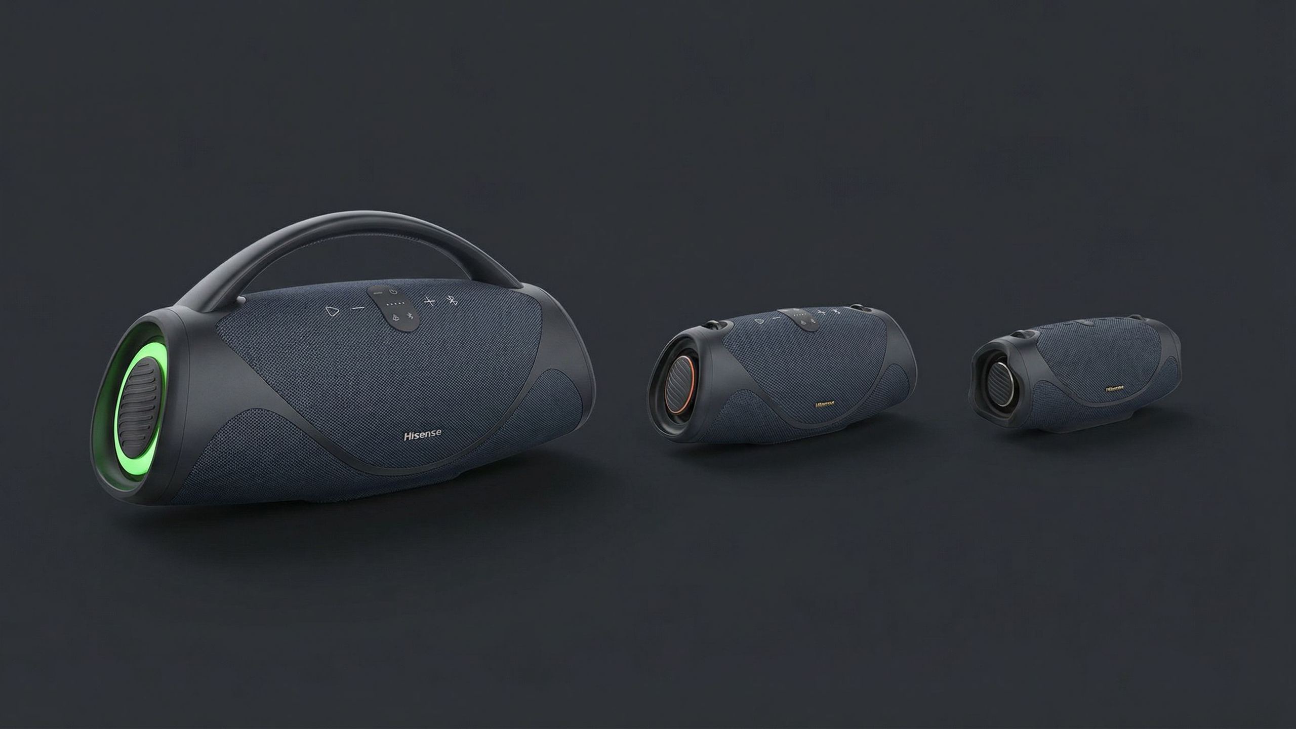 Hisense Boom Portable Speaker Lineup
