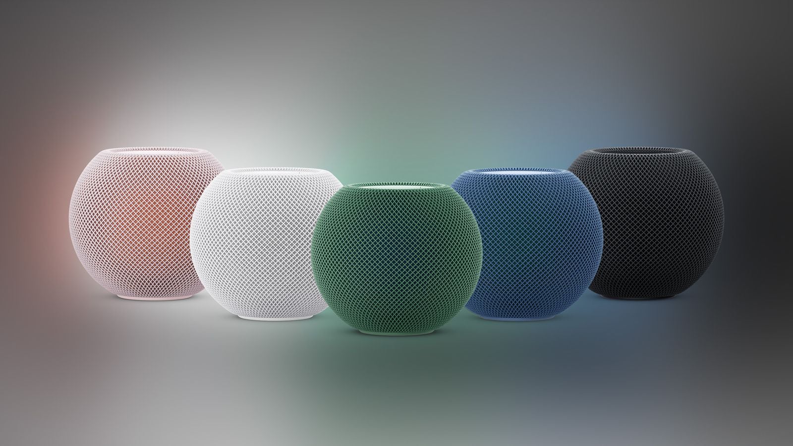 HomePod minis 2 colors