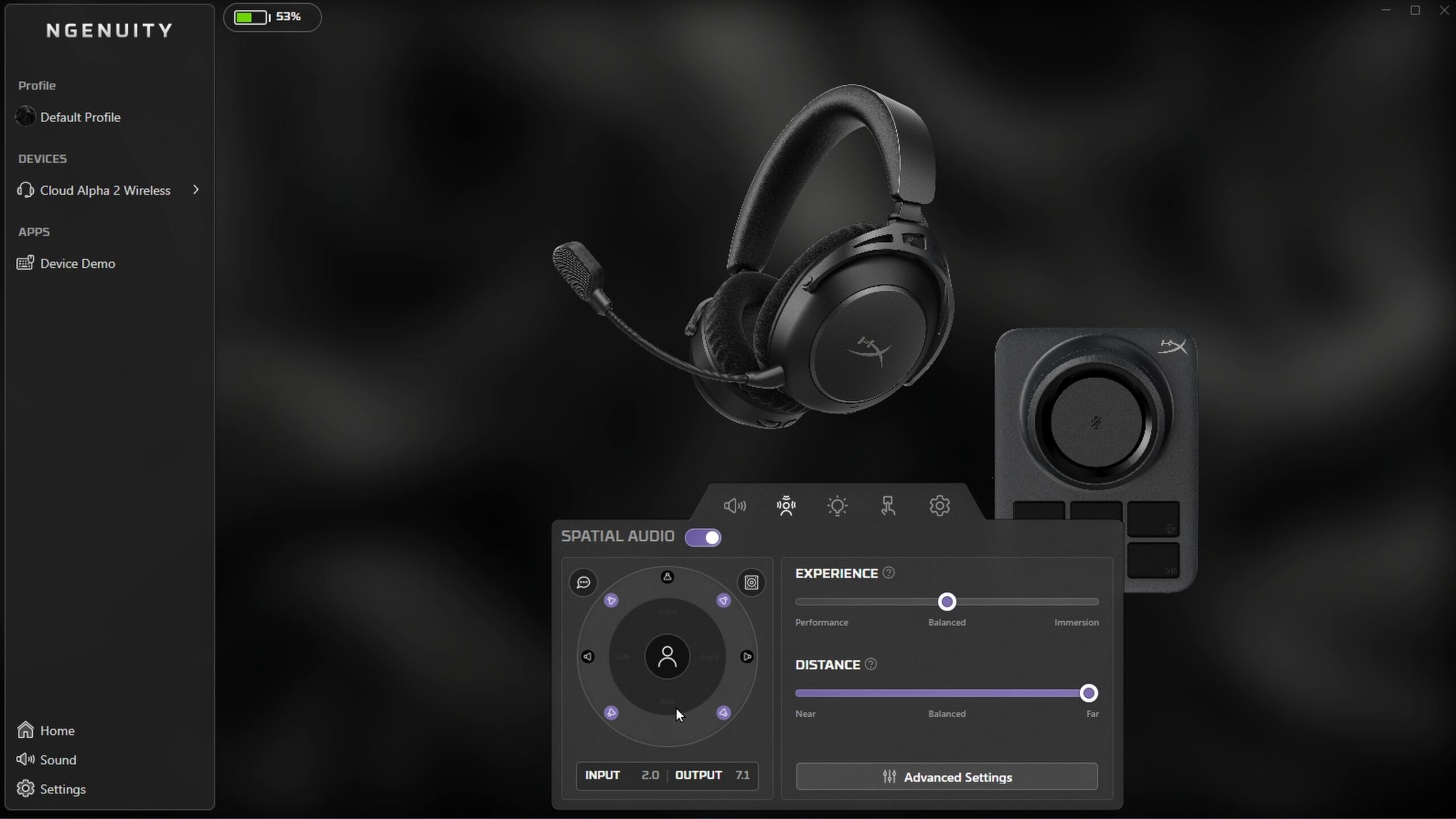 HyperX Cloud Alpha 2 also have access to spatial audio