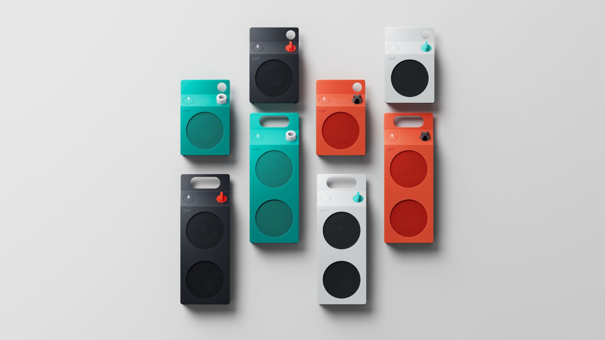 CMF Speaker S and Speaker M four color options
