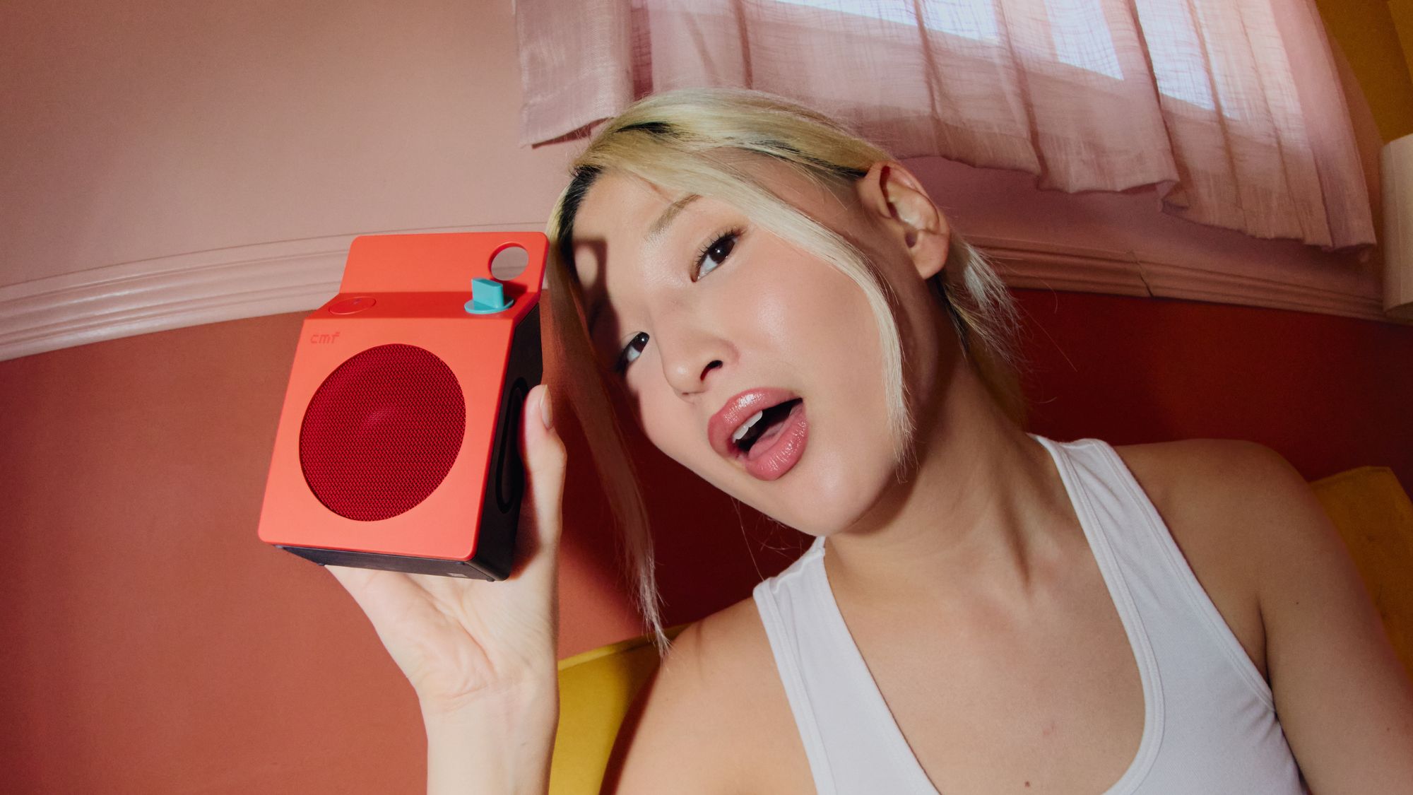 CMF Speaker S in a woman's hand