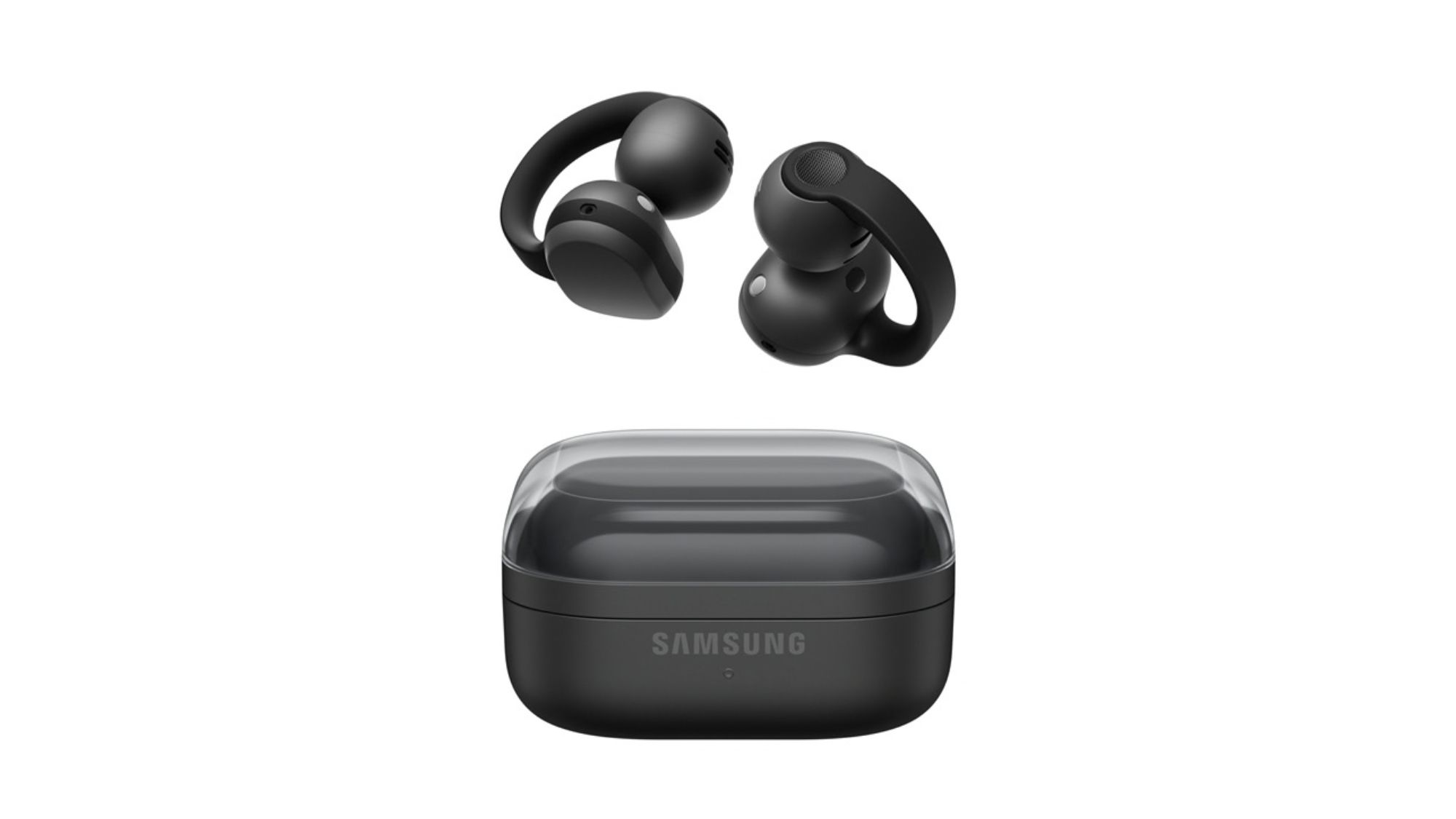 Samsung Galaxy Buds On out of the case