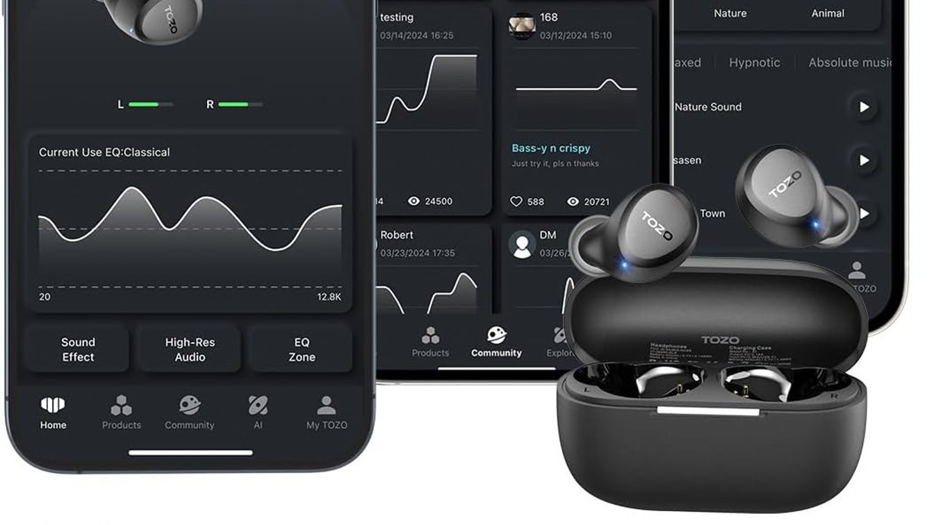 Amazon drops TOZO A1 earbuds under $14 with app EQ support