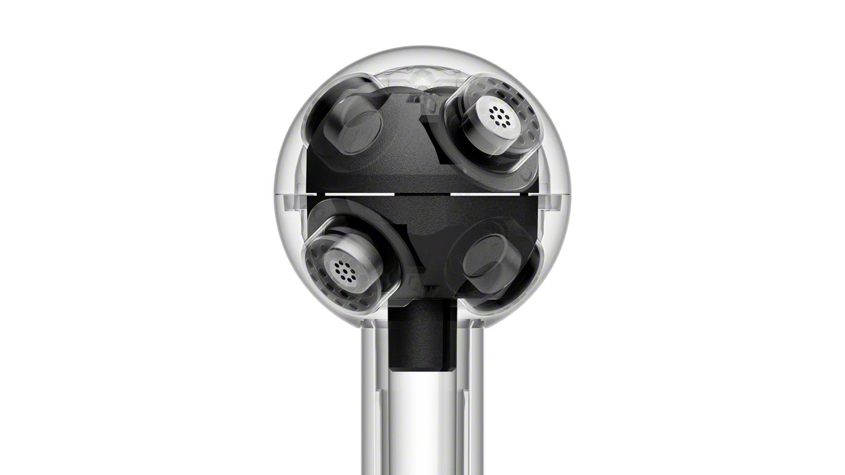sony ecm-ax10 spatial audio recording phone mic internals